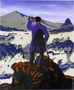 Sturm And Selfie - Blue Purple