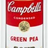 Campbell's Soup - Green Pea - This Is Not By Me -DEODATO Saldi warhol green pea soup mixed media on canva 100x70cm mg 8136 2000x72dpi