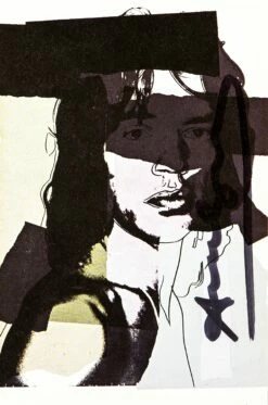 Mick Jagger 1975 II.145 - Invitation Card